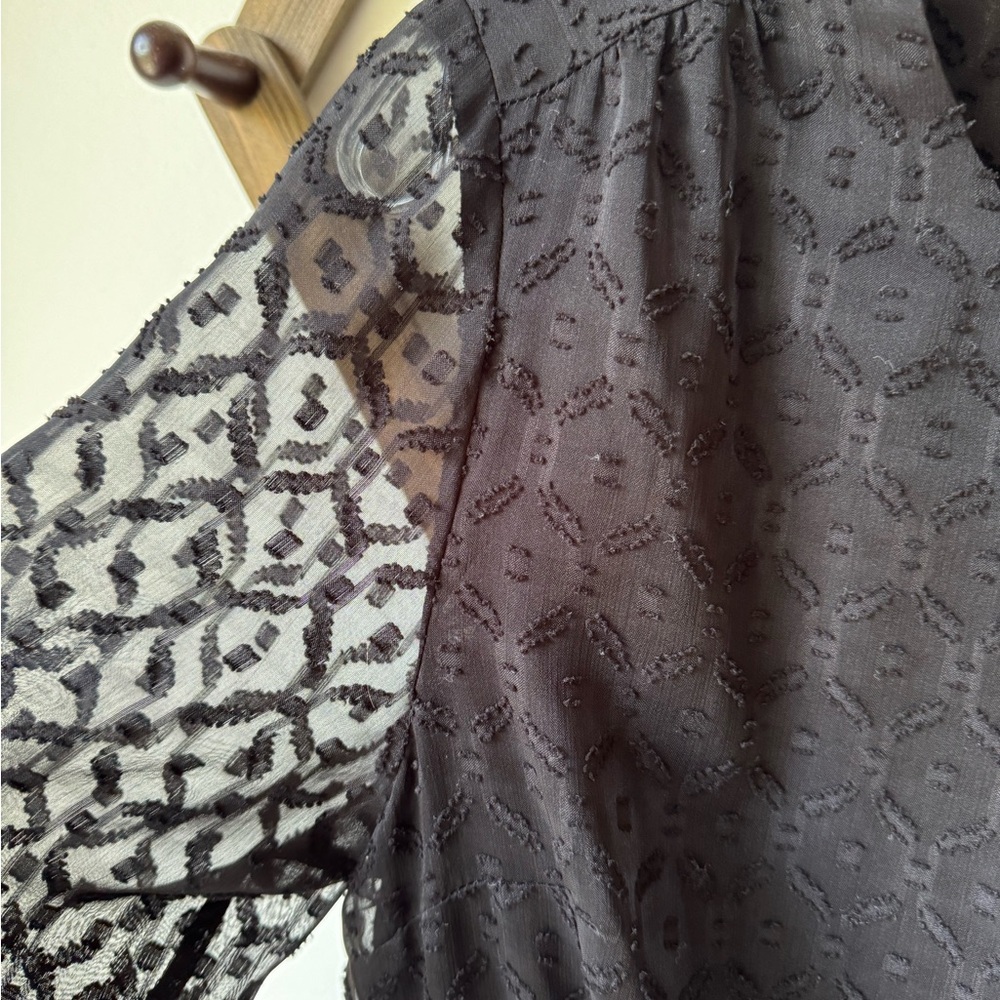 Sézane Moss Dress Black Size 4 US / 36 FR - Picture 15 of 17